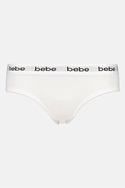 Bebe Women 3 Pieces Brand Logo Briefs, Multicolor