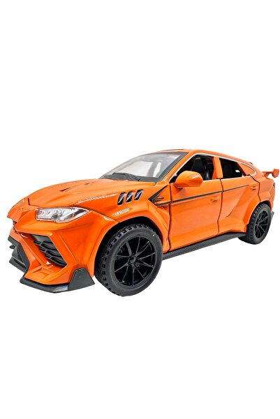 JPT Model Lamborghini Urus Portocaliu cu Lumini și Sunete