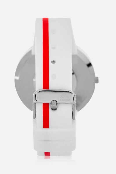 RBX Women P4395-24124132 Silicon Strap Analog Watch 35 mm, White