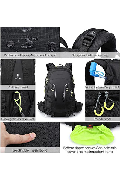 OEM Waterproof backpack, travel, hiking, camping 40 L