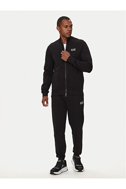 EA7 Emporio Armani Emporio Armani 8 NPV 60 PJVRZ 1200 Tracksuit - Black - Regular Fit