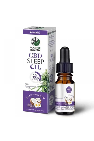 Plant of remedy CBD Set - Sleep & Relaxation (Plant of Remedy 35% Oil + Cannaline CBD Tea)