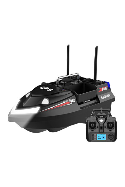 Flytec V802 PRO 12000mah bait boat (negru)
