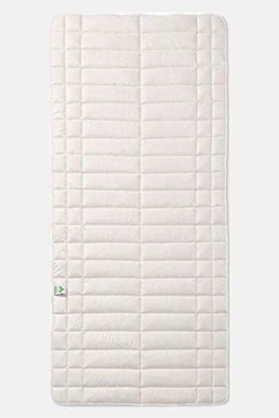 Tchibo Single Wool Mattress Topper, White