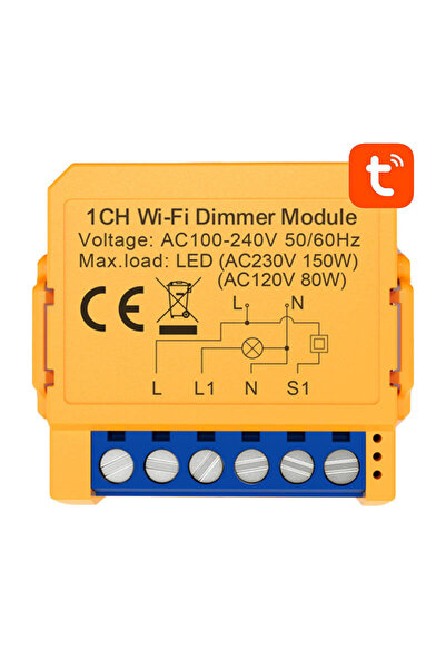 Avatto Comutator inteligent pentru prize WiFi DMS16-2 TUYA