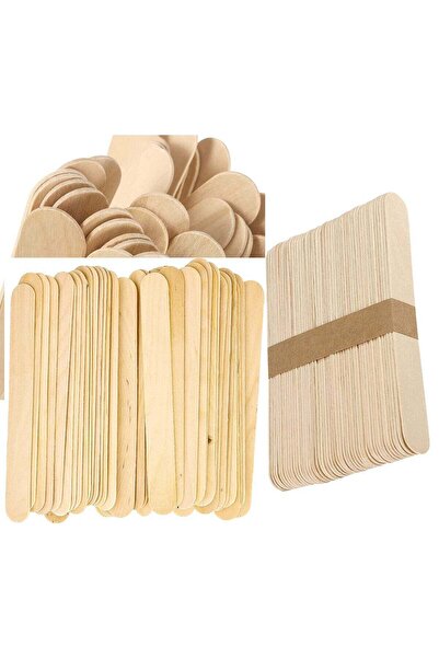 Generic Wooden Ice Cream Craft Sticks – 15 cm, Pack of 50