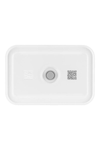 ZWILLING Fresh & Save Vacuum Food Storage Container L Flat Plastic Semi-Transparent-Grey - 368013210