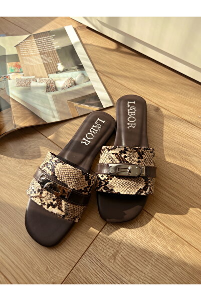 labor Selection Buckle Detail Soft Sole Women's Slippers