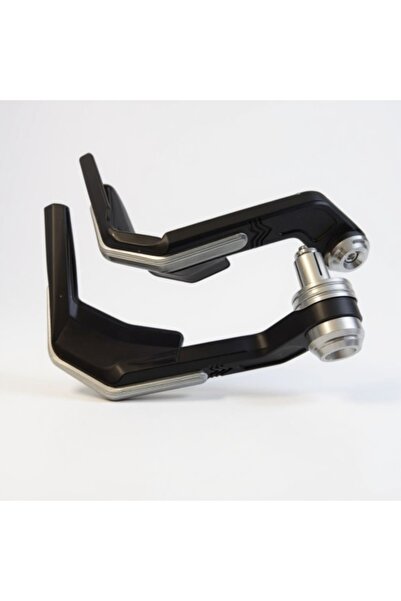 OEM Τελικό τιμόνι με προστασία χεριών (ασημί)