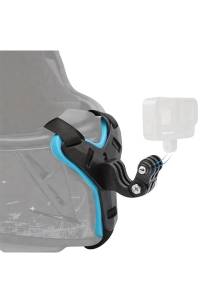 OEM Suport pentru camera actiune (GoPro, DJI, Insta)- Negru + Albastru