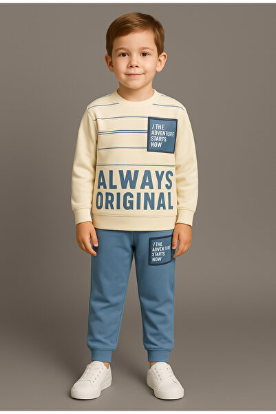 FURKYY Boy's Top and Bottom Seasonal Suit