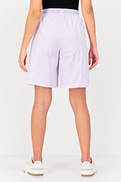 adidas Women Sportswear Fit Drawstring Training Shorts, Lavender