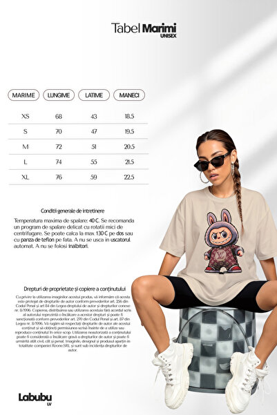 OEM Labubu Oversized t-shirt for women