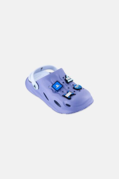 Playstation Kids Boy Slingback Clogs, Slate Blue