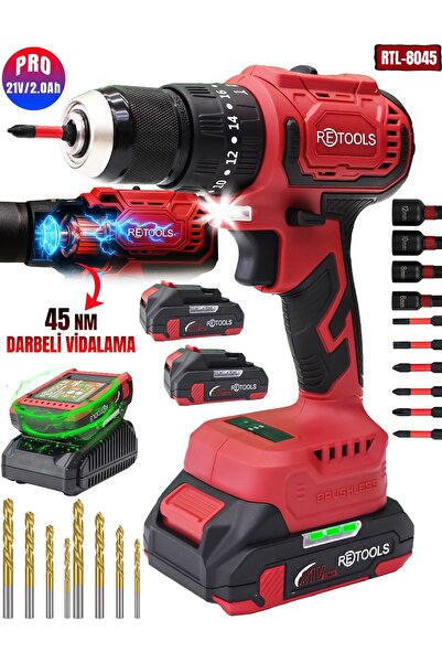 RETOOLS BORDO 45 NM VİDALAMA