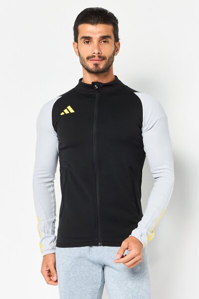 adidas Men Sportswear Fit Long Sleeve Training Track Jacket, Multicolor