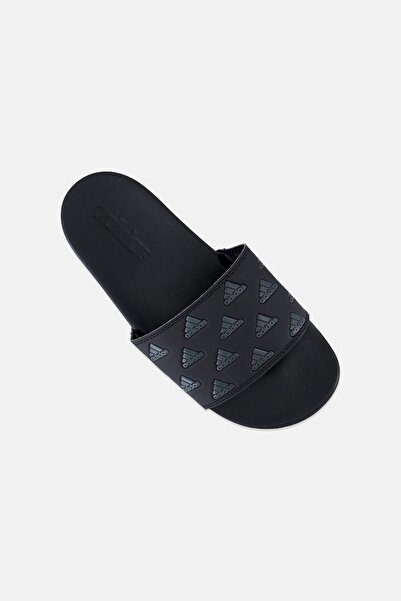 adidas Kids Boy Adilette Comfort Slip On Slides, Black