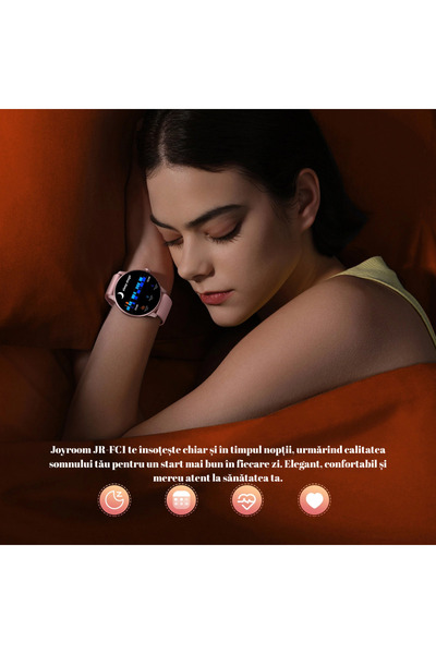 Joyroom Smartwatch JoyroomJR-FC1 ClassicSeries, Screen 1.28", Bluetooth3.0+ 5.3, HD calls, 98 sports modes