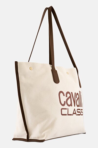 Cavalli Class Women Brand Logo Shoulder Bag, Multicolor