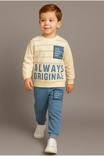 FURKYY Boy's Top and Bottom Seasonal Suit