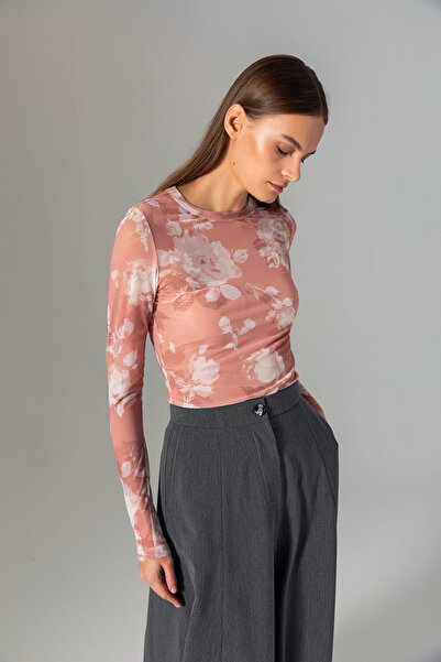 Berr-ın Flared Midi Skirt Anthracite