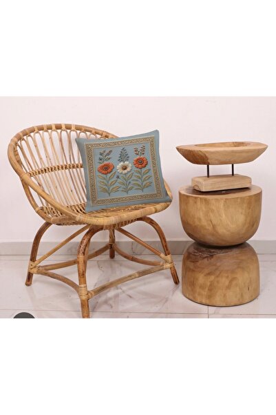 MİNOZA Digital Printed Cross Stitch Series Decorative Throw Pillow Case