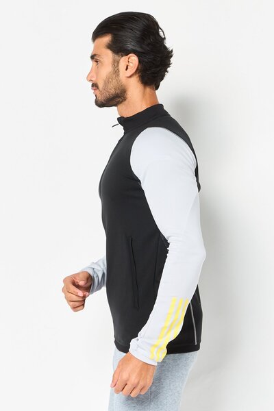 adidas Men Sportswear Fit Long Sleeve Training Track Jacket, Multicolor