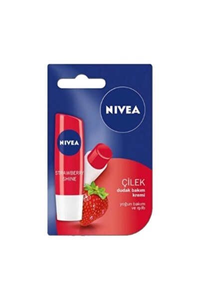 NIVEA Lip Stick 4,8g Fruity Shine Çilek 1 Adet