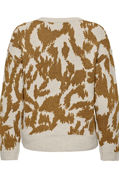 ONLY Gigi Ls Glitter O-Neck Women's Knitwear Sweater – Sparkling Crew Neck