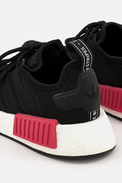 adidas Kids NMD Lace Up Outdoor Shoes, Black