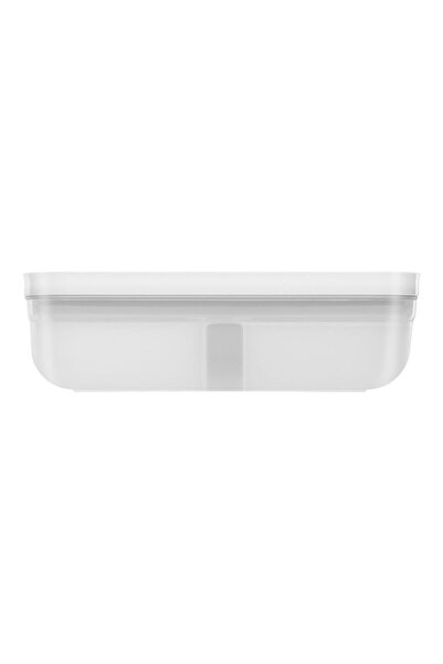 ZWILLING Fresh & Save Vacuum Food Storage Container L Flat Plastic Semi-Transparent-Grey - 368013210
