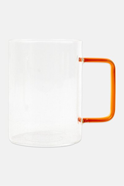 Muy Mucho Borosilicate Glass Mug 450 ml, Transparent