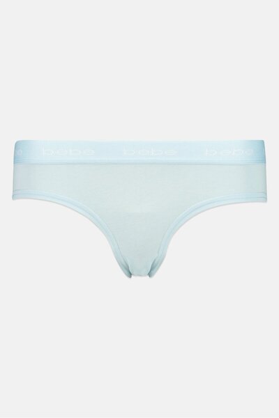 Bebe Women 3 Pieces Brand Logo Briefs, Multicolor