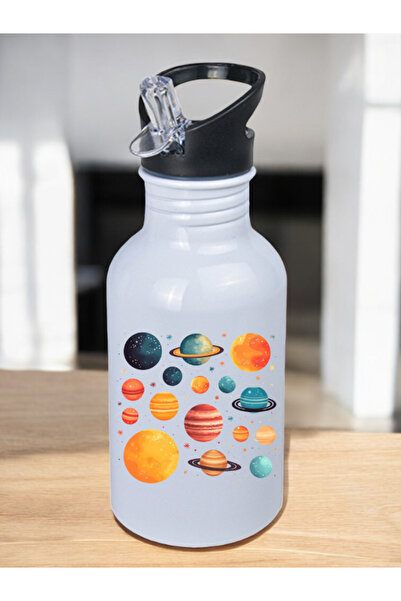 lili hediyelik Planets Theme - Water Bottles, Water Bottle, Types of Water Bottles, Water Bottle and Drinking Bottle, Water Bottle Drinking Bottle for Children