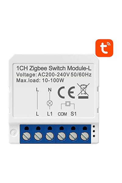 Avatto Întrerupător inteligent de prize TUYA fără neutru ZigBee LZWSM16-W1