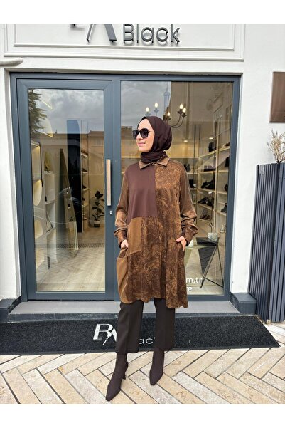 MissWhence 38303 Piece Women's Shirt Brown