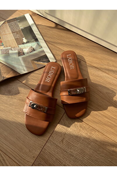 labor Selection Buckle Detail Soft Sole Women's Slippers