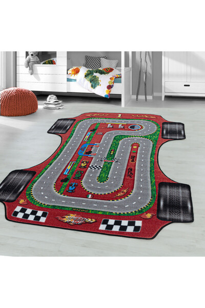 Talis Carpet Play Red V1 80x120 cm