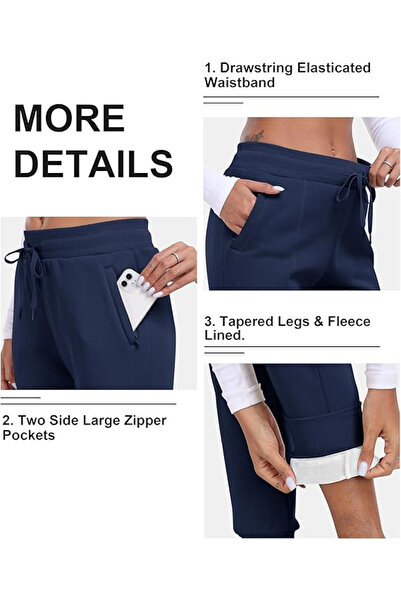 OEM Women's breathable long sports pants, blue M