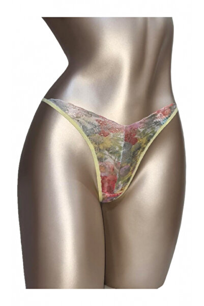 Ioana boutique Multicolor pink thong panty