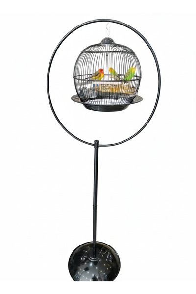 Bird's Bird cage with cage stand suitable for small and medium birds