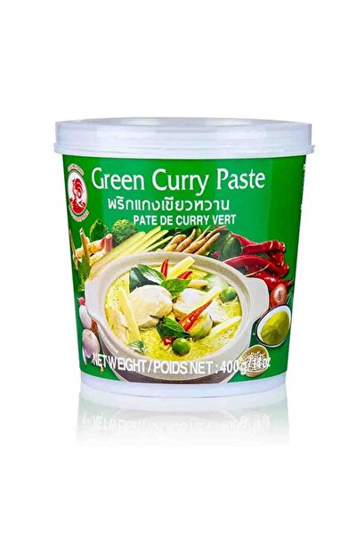 Top Ingrediente Pasta Curry Verde - Cock Brand - 400g