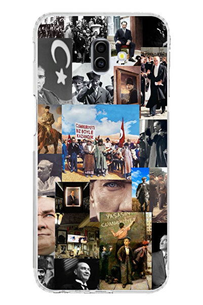 TechTree حافظة سيليكون متوافقة مع هاتف سامسونج جالاكسي J6 PLUS من أتاتورك كوم...