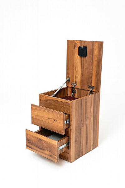 Fumor NFC Kart Kilitli Gizli Bölmeli Güvenlik Dolap (Montajlı Hazır Gönderilir)