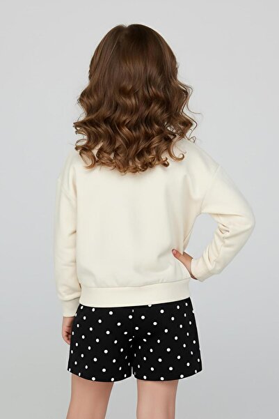 DMB BOYS & GIRLS Dmb Girl's Shorts Skirt Set 4-9 Years Old Black