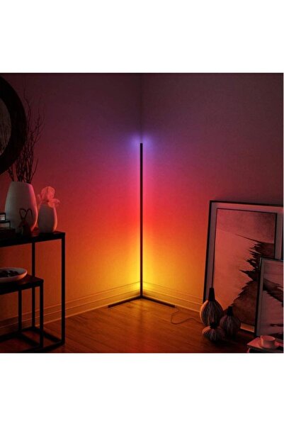XIUWOO Remote Control LED Light Corner Lamp Multicolour 142cm