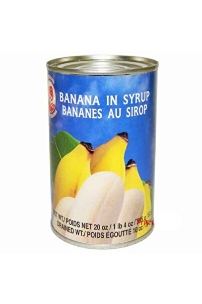 Cock Brand Bananas in syrup - Banana Compote - 565g