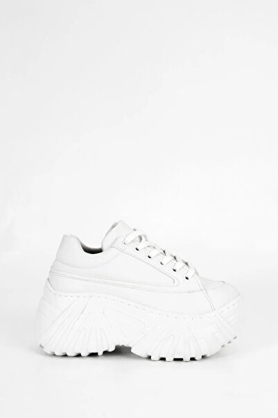 kajal ayakkabı Sp151 High Sole Lace-Up Sneakers