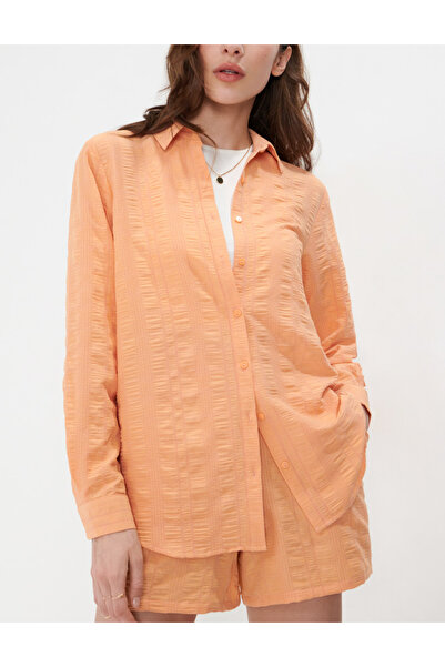 Sinsay Cămașă Sinsay, portocaliu