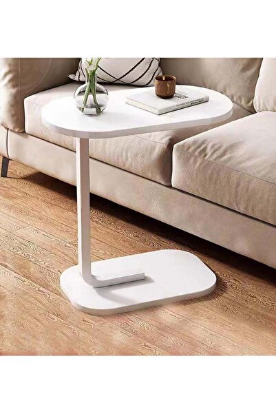 Generic DubaiGallery Sofa Side End Table, Light Luxury Side Table Simple Corner Table Bedside Cabinet Metal